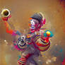 Clown Juggler 3
