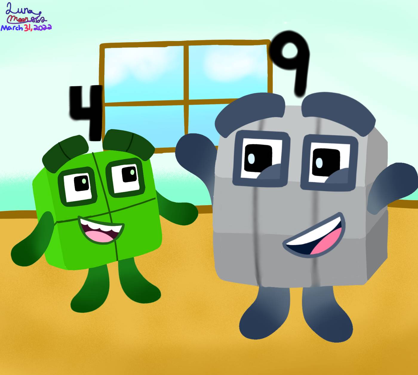 2 Squares at Square club by Lunamoon862 on DeviantArt
