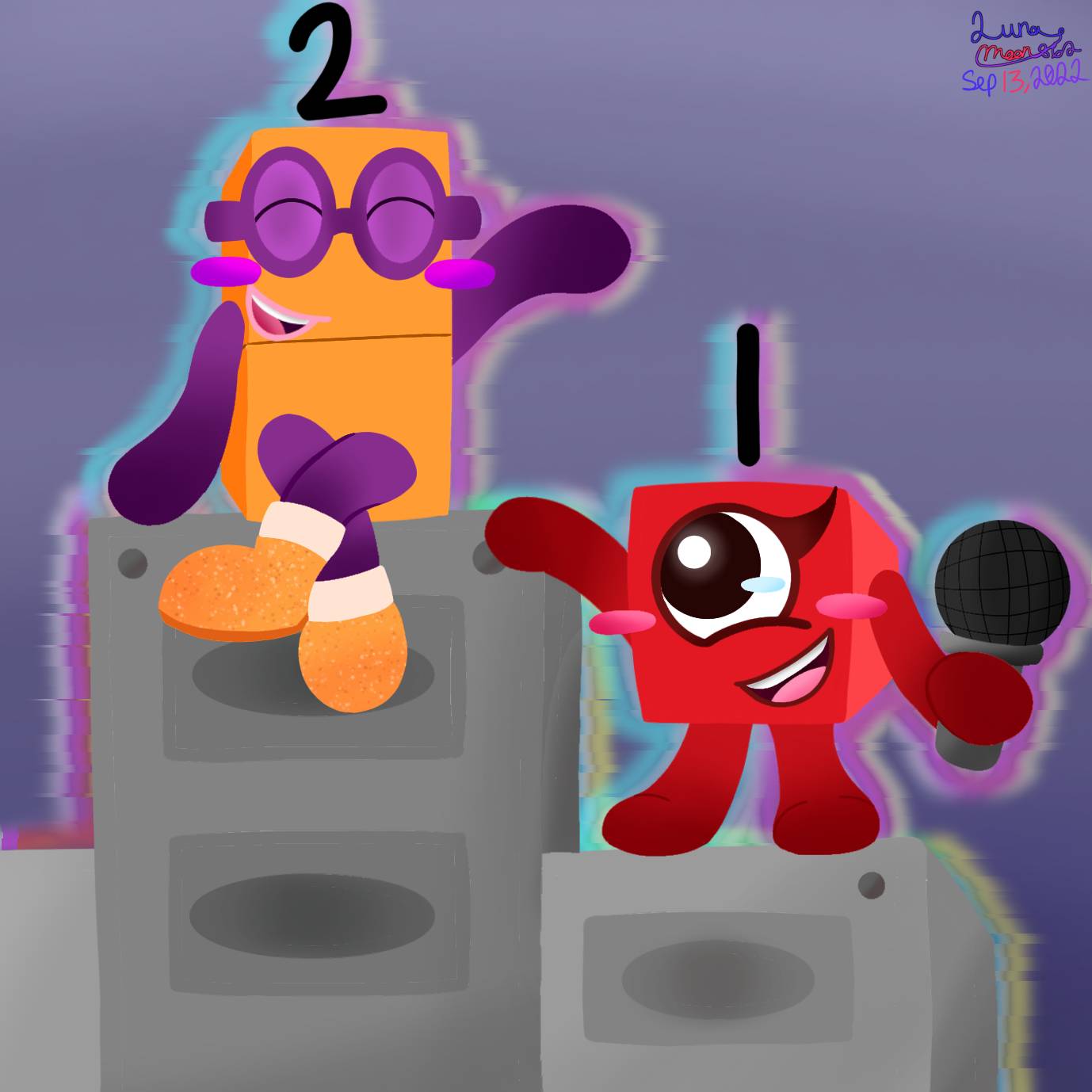 Friday night numberblocks by Lunamoon862 on DeviantArt