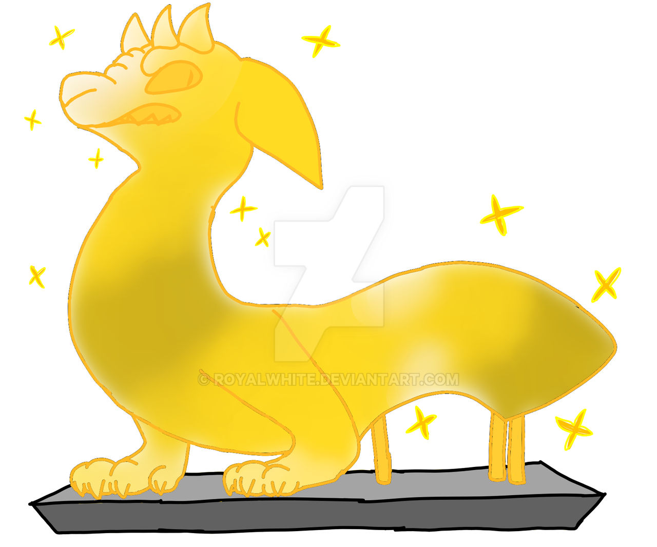 Deviantart Gold Gold by RoyalWhite on DeviantArt