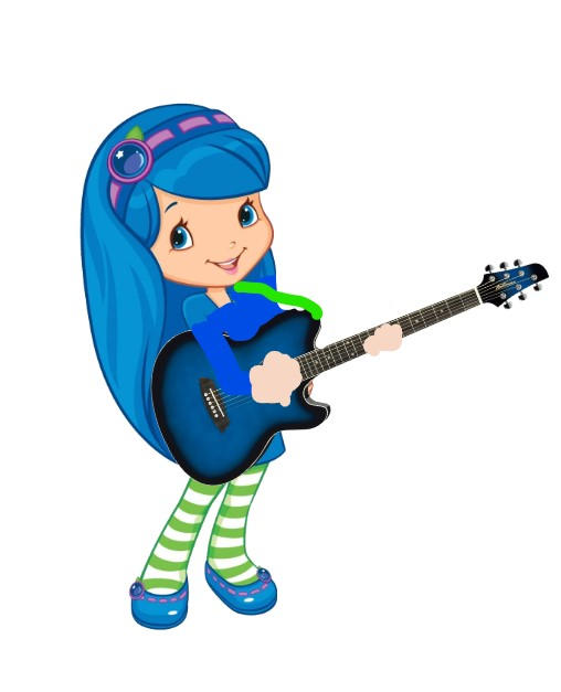 Blueberry Muffin Playing the Guitar by ChristianMerrill on DeviantArt