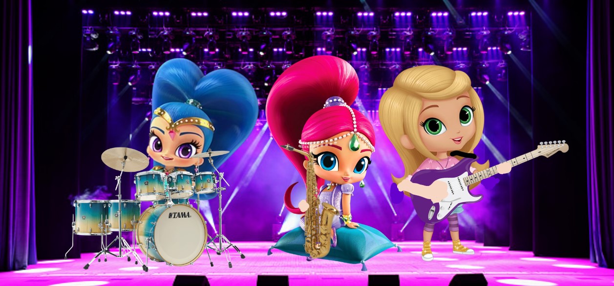 Shimmer and Shine as Little Charmers by ChristianMerrill on DeviantArt