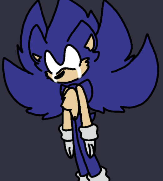 super dark sonic by cmara on DeviantArt