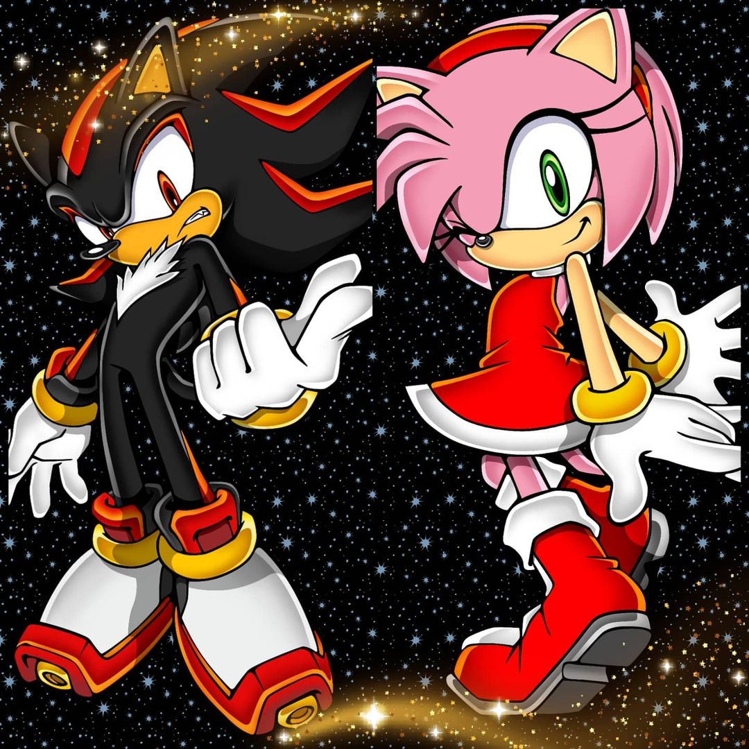 sonic amy y shadow by shariajhanjile on DeviantArt