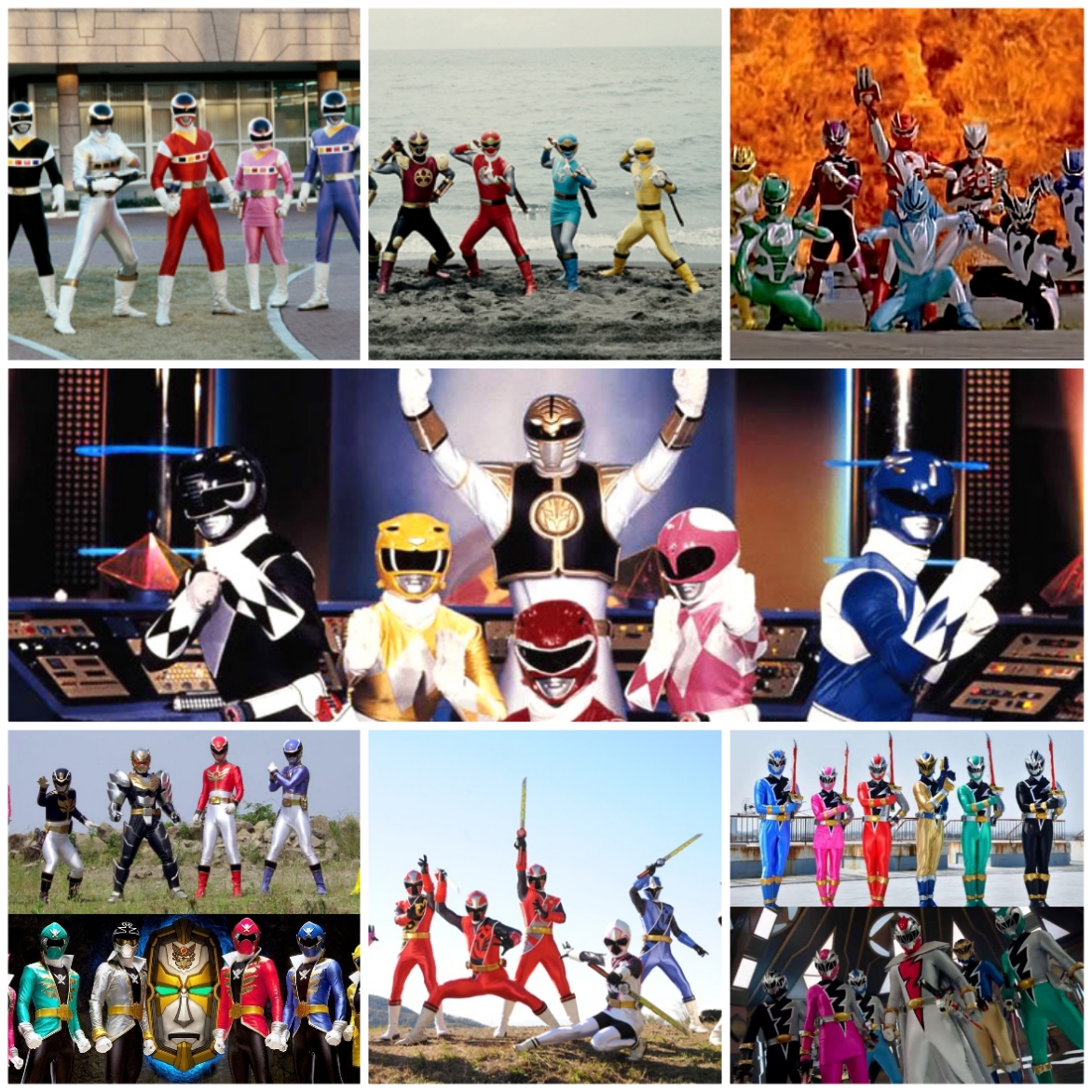 34 Power Rangers 30 Years of Power (Power Rangers 30) by luckyguy07 on DeviantArt