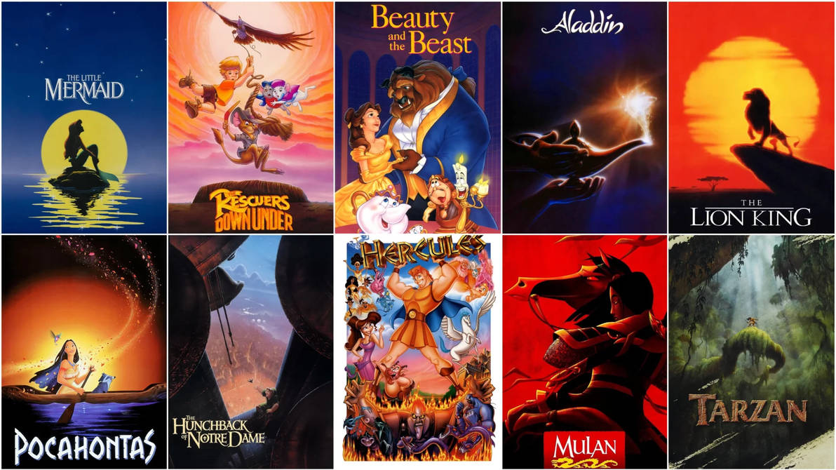 Disney Renesance 35 Years of a Renaissance (Disney Renaissance) by luckyguy07 on DeviantArt