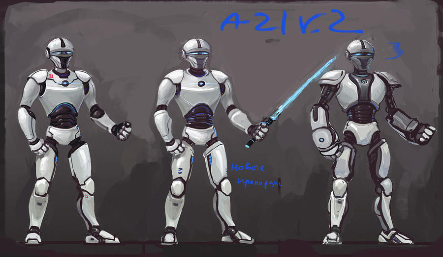 Demi Android Character Android V12 by Demi-urg on DeviantArt