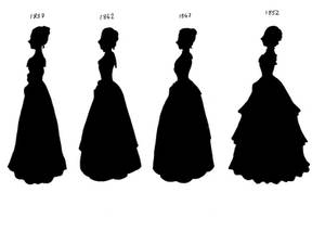 Victorian Silhouettes 1837-52