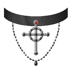 Gothic Crucifix Necklace