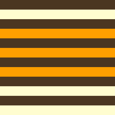 Stripes-149 (Orange Coffee)