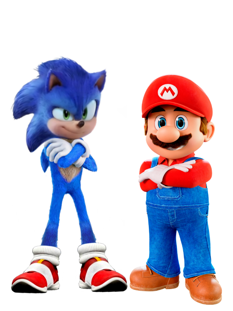 Sonic and Mario Render (Fan made) by lolboyyeah on DeviantArt