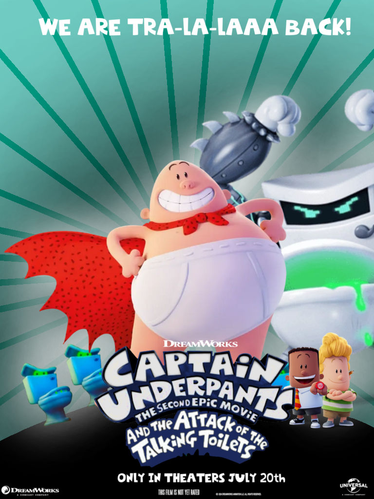 Captain Underpants 2 Fan Made Poster By Lolboyyeah On DeviantArt captain-underpants-2-fan-made-poster-by-lolboyyeah-on-deviantart