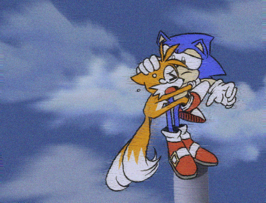 Tails afraid of lightning. by strangerTongari on DeviantArt