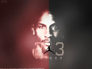 Michael Jordan Split 23