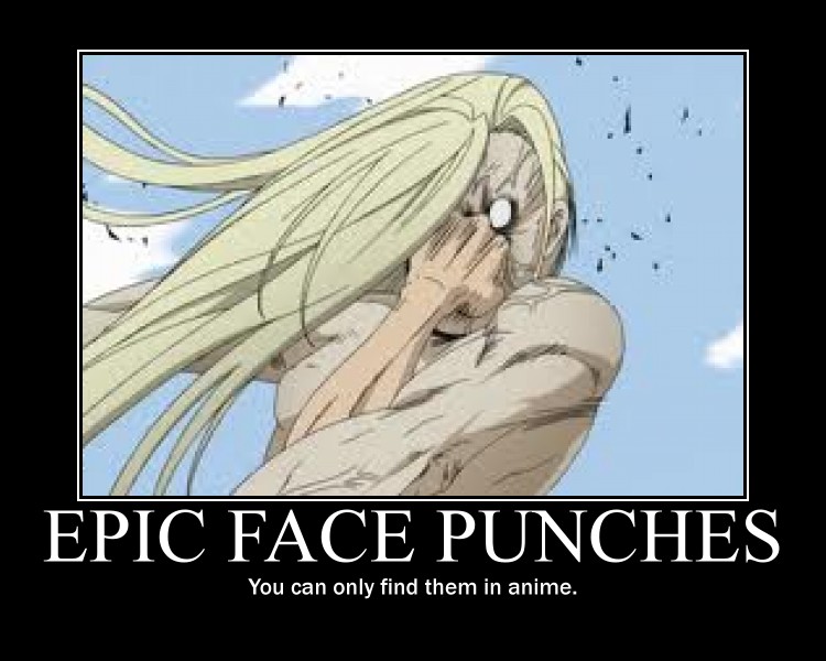 FMA: Epic Face Punches