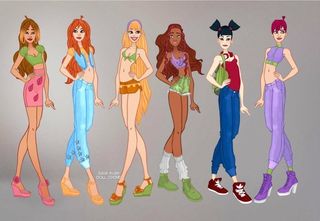 winx club dress up deviantart Winx Club Bloom Season 6 Outfits Dress Up by heglys on DeviantArt