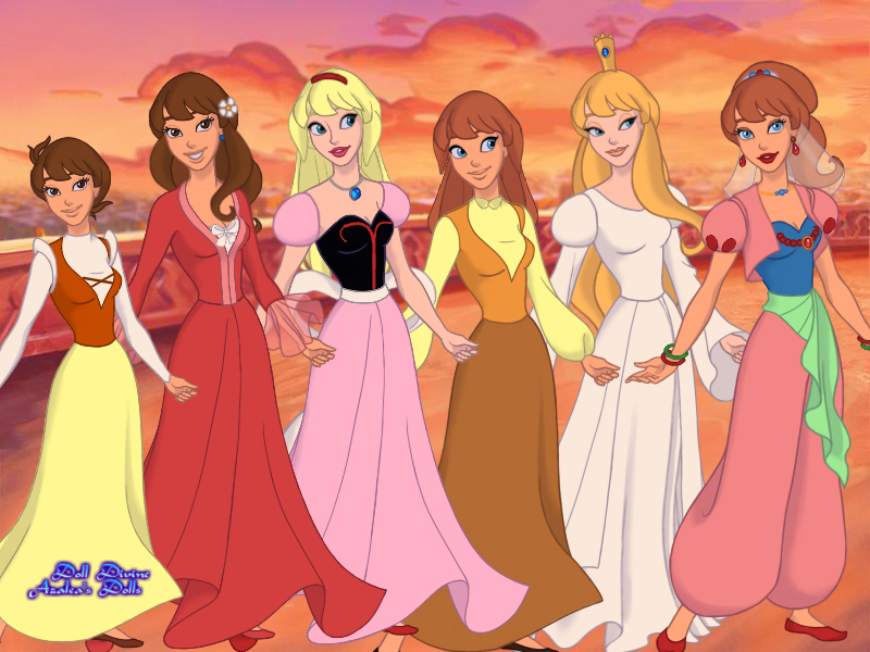 World Masterpiece Fairy Tales Princesses by TheFairytaleLover on DeviantArt