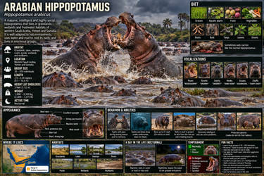 New animals: Arabian hippopotamus