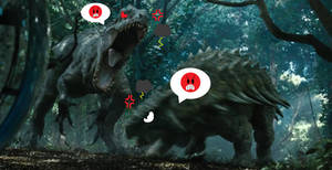 Indominus rex VS Ankylosaurus