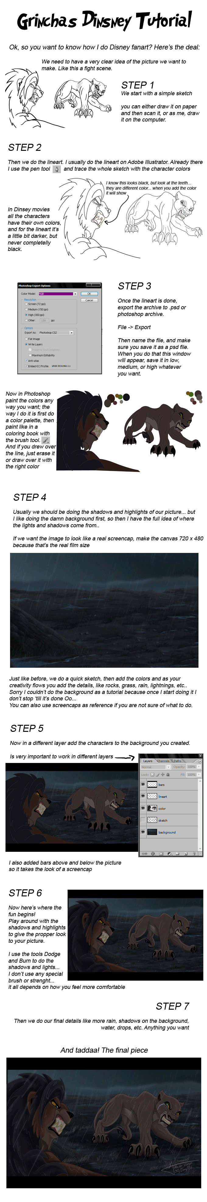 Disney Tutorial By Grincha On DeviantArt disney-tutorial-by-grincha-on-deviantart