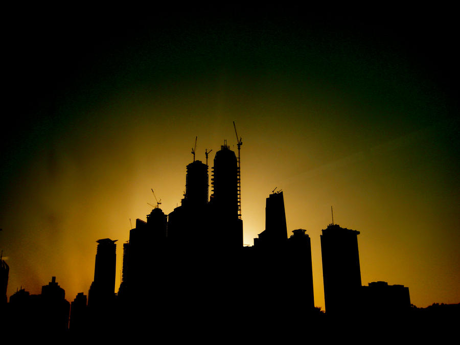 Dubai in Silhouettes