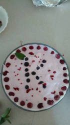 Rasberry Icecream cake