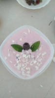 Angel made with Blackberry, Mint and Coconut