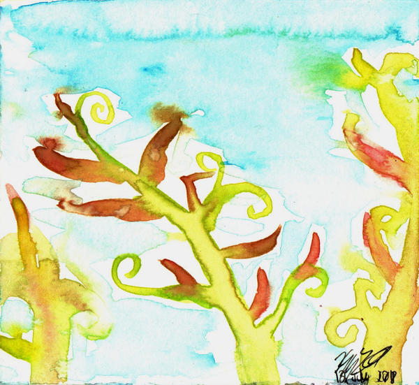 WWM Day 12 - testing Chinese paintbrushes by NekoMarik