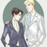 Suit Up: Levi and Erwin