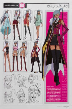 Villetta Nu outfit design sheet