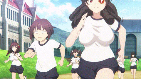 Megumin Running Megumin Watches Arue Run by TysonaSinger19 on DeviantArt