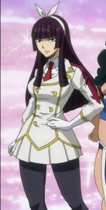 fairy tail kagura dress Kagura wearing dress