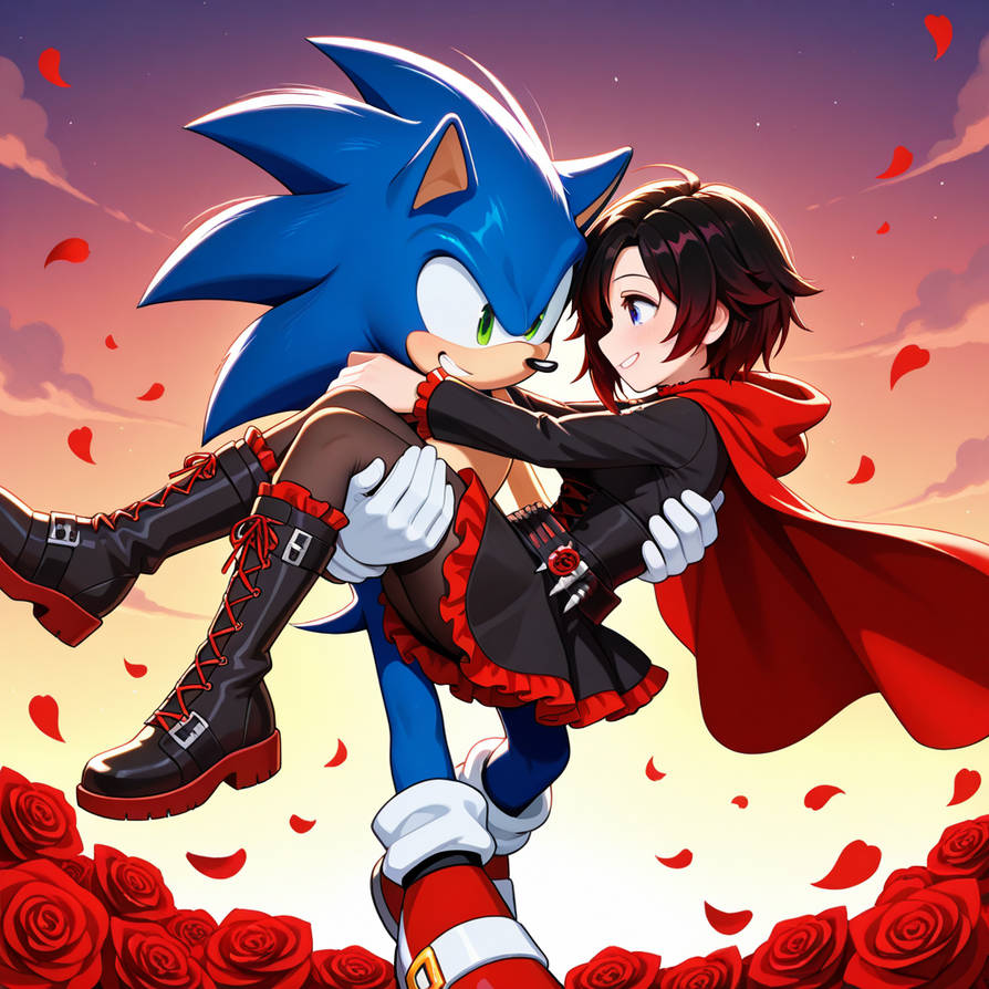 Sonic and Ruby by TysonaSinger19 on DeviantArt