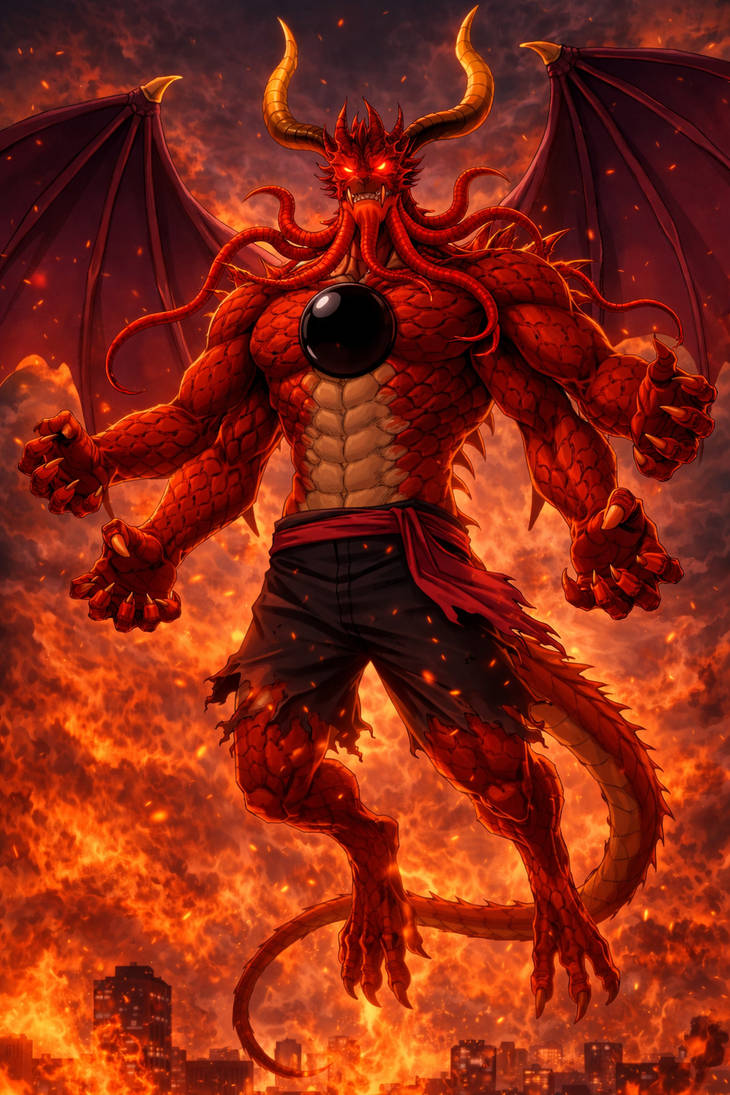 Demon God Racer Demon God Drago by Tysona33 on DeviantArt