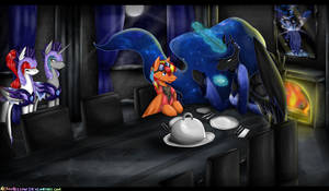 Paypal Commission - Dinner With Nightmare Moon