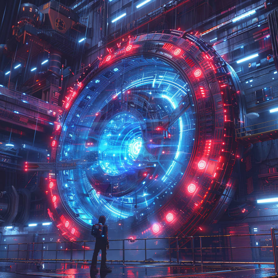 The portal machine by cerebrictech on DeviantArt