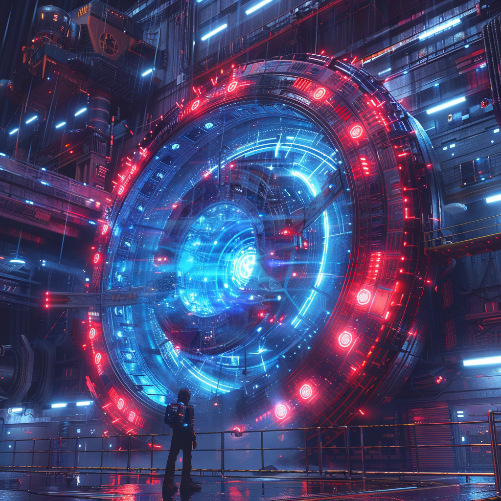 Portal Machine Device Model The portal machine by cerebrictech on DeviantArt
