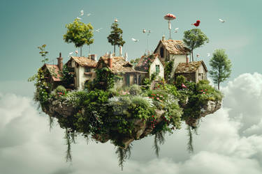 The house on clouds
