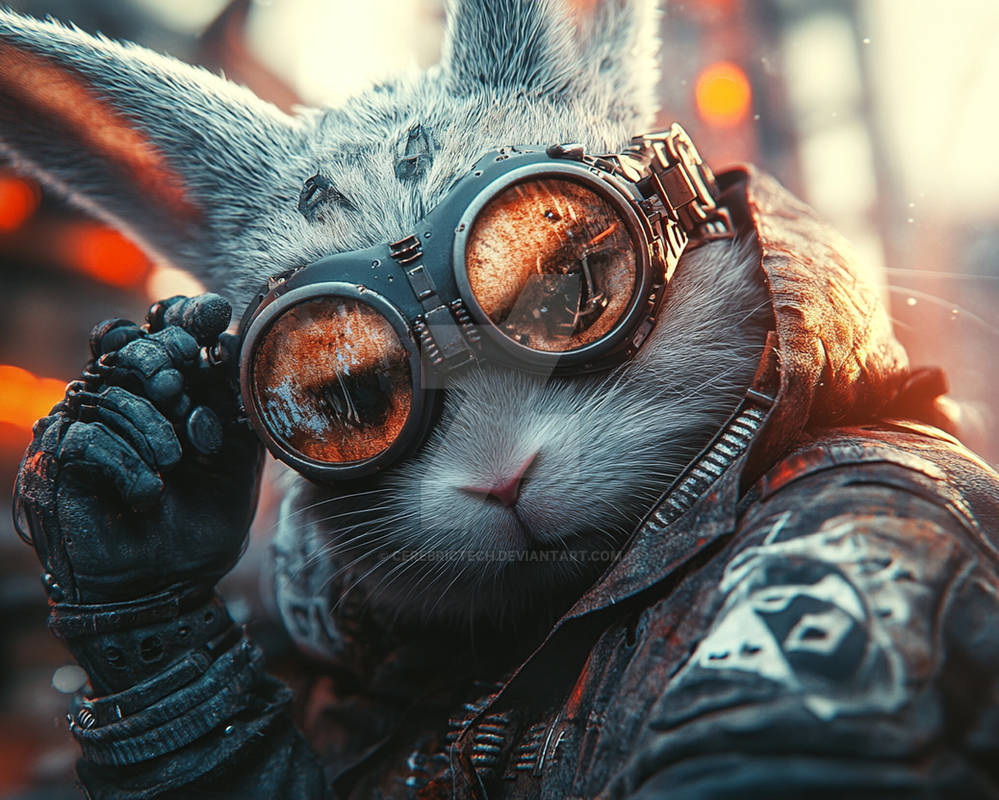 Anthro rabbit by cerebrictech on DeviantArt
