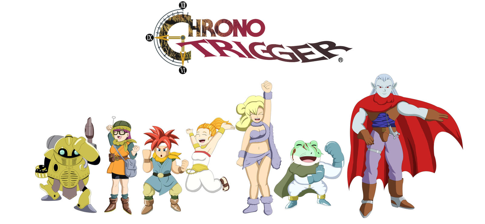 Magus Art - Characters & Art - Chrono Trigger  Chrono trigger, Character  art, Character design