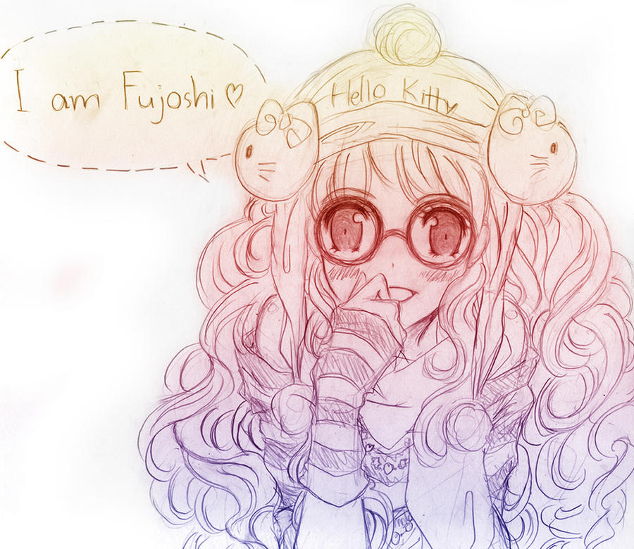 Fujoshi girl by Krisnelay on DeviantArt