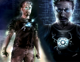 New God of Tech!Tony Stark