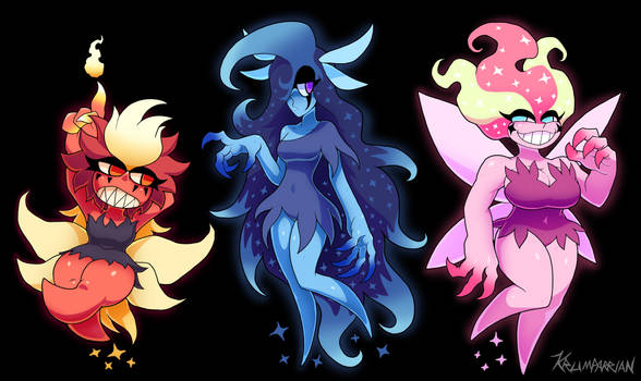 Fairies of Sun, Moon, Stars