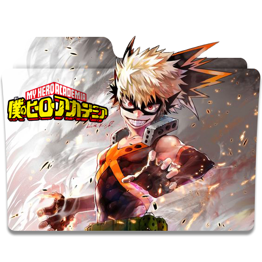 Boku no hero academia folder icon v5