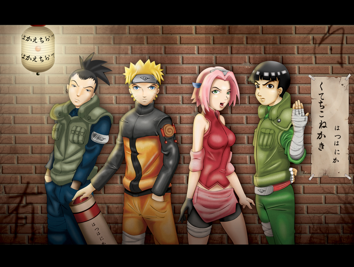 Naruto e Sakura Colorido by RodriguezBolado on DeviantArt