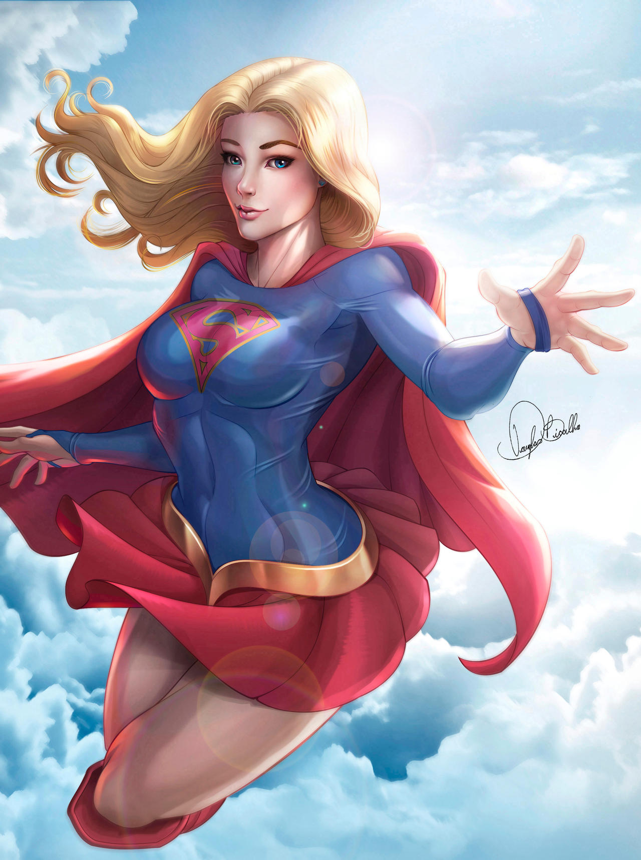 Supergirl Fan Art By Dziqker On Deviantart free images, download Supergirl Fan...