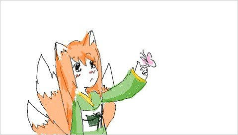 Three tailed fox by canaryroom on DeviantArt