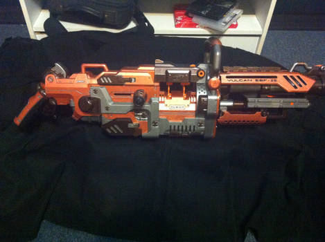 nerf gun vulcan  steampunked -1