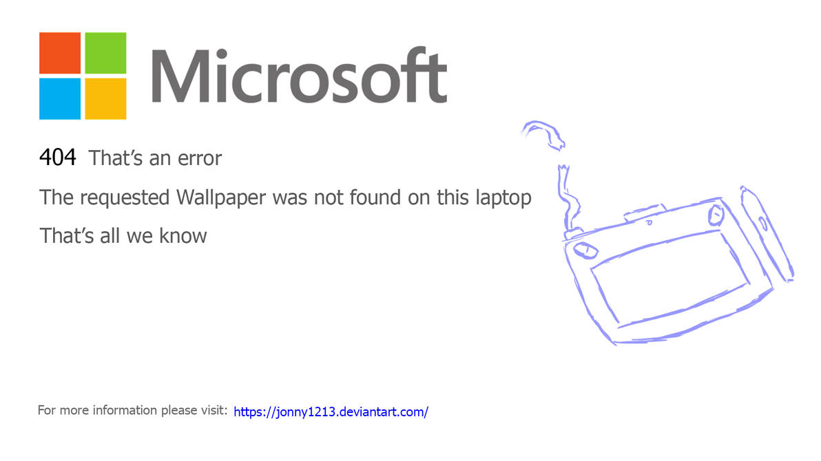 wallpaper error 404 by jonny1213 on