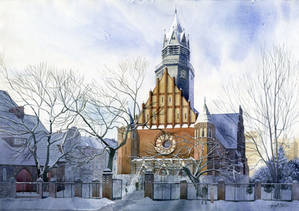 Winter church